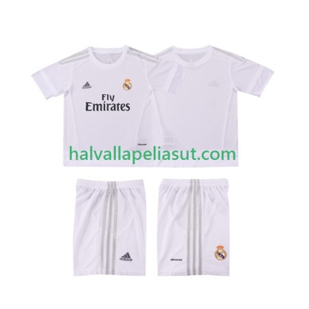 Jalkapallo Pelipaidat/Peliasut Real Madrid 2015 2016 Retro Lasten Kotipaita Lyhythihainen